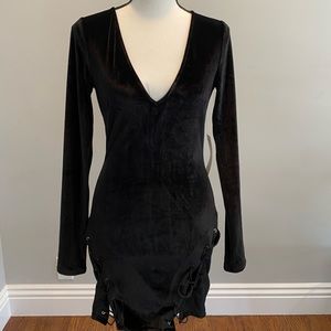 Tobi Black Mini Dress